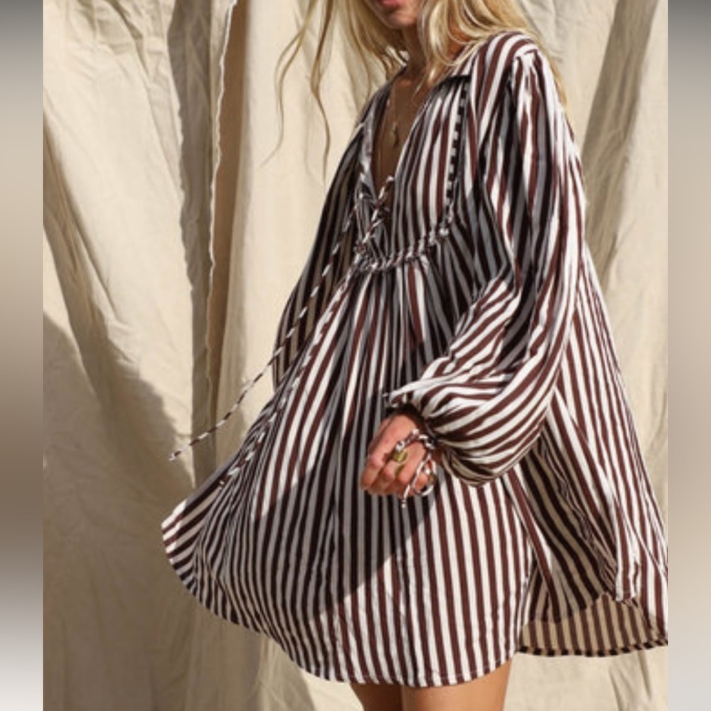 JENS PIRATES BOOTY FRENCH STRIPE VERONA DRESS